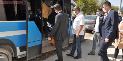 Yüksekova’da korona virüs denetimi