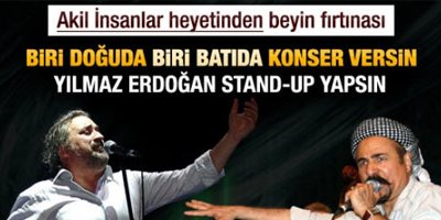 Volkan Konak ve Şivan Perver barış konseri versin