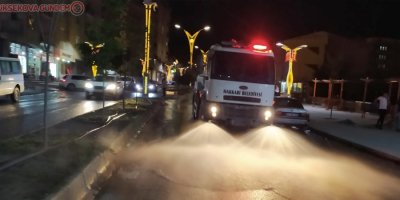 Hakkari’de dezenfekte çalışması