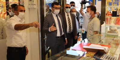 Vali Yardımcısı Kılıç’tan korona virüs denetimi