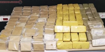Yüksekova'da 153 kilo 300 gram eroin ele geçirildi