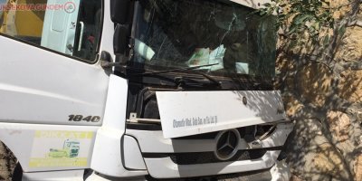 Yüksekova'da trafik kazası: 1 yaralı