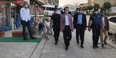 Şemdinli'de korona virüs denetimi