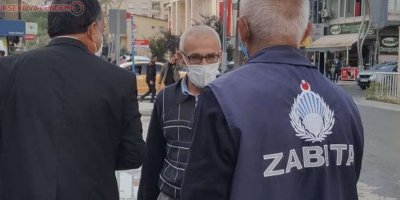 Hakkari zabıtası maske denetiminde