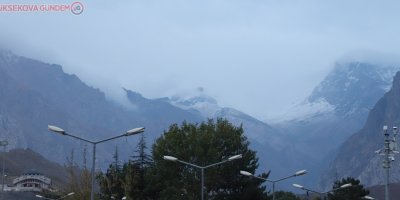 Sümbül dağı beyaza büründü