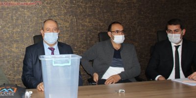 Yüksekova'da işçi alımı için kura çekimi