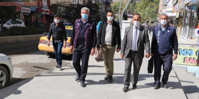 Hakkari’de korona virüs denetimi