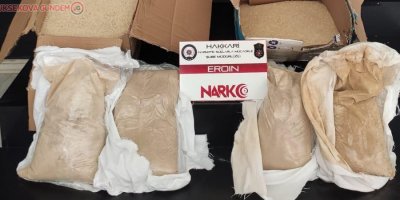 Yüksekova’da 32 kilo eroin ele geçirildi