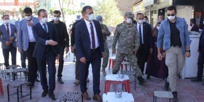 Vali Akbıyık’tan Şemdinli’ye ziyaret