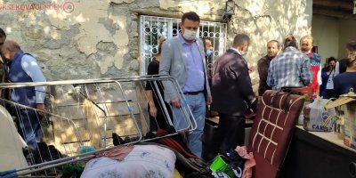 Hakkari’de korkutan yangın