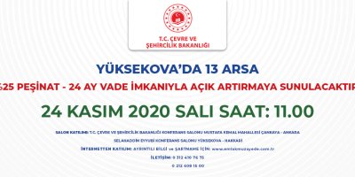 T.C. Çevre ve Şehircilik Bakanlığından yatırım fırsatı