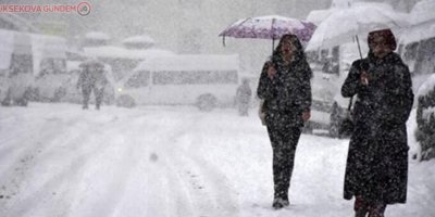 Meteoroloji Van için kar yağışı uyarısı yaptı