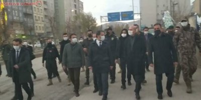 Bakan Soylu, Yüksekova'yı ziyaret etti