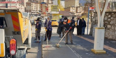 Hakkari'de genel temizlik