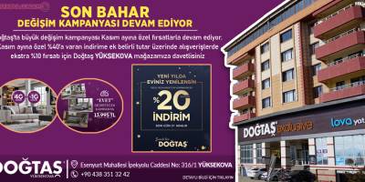 Doğtaş Yüksekova Mağazası