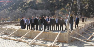 Şemdinli’de mezbahane yapımı