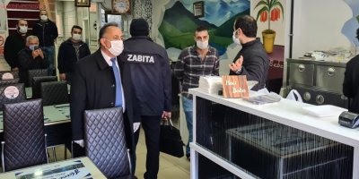 Hakkari’de korona virüs denetimi