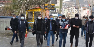Hakkari’de korona virüs denetimi
