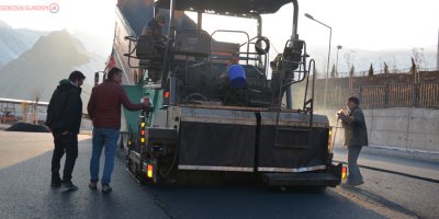 Hakkari Üniversitesi’nin kampüsü asfaltlandı