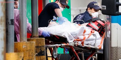 ABD'de korona salgınında hastaneye yatışlarda rekor