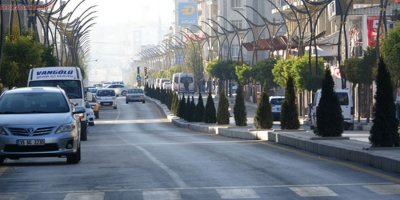 Van'da sokaklar Boş kaldı