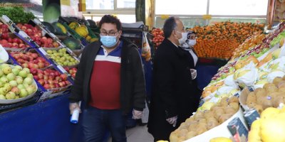 Hakkari’de maske ve etiket denetimi