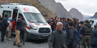 Dağdan düşen 5 çocuk babası hayatını kaybetti