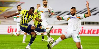 Fenerbahçe, Alanyaspor'u 2-1 mağlup etti