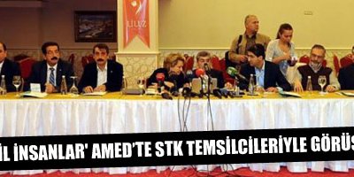 'Akil insanlar' Amedte STK temsilcileriyle görüştü