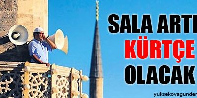 Sala artık Kürtçe olacak