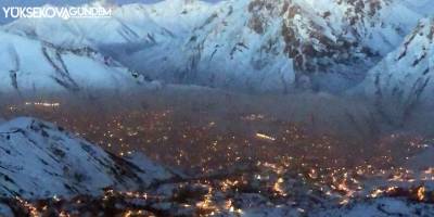 Hakkari’de hava kirliliği etkili oluyor