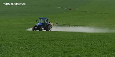 Diyarbakır'da buğday ilaçlama dönemi başladı