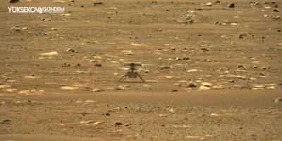 NASA helikopteri Ingenuity Mars'ta ilk uçuşunu yaptı