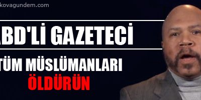 Tüm Müslümanları öldürün mesajı