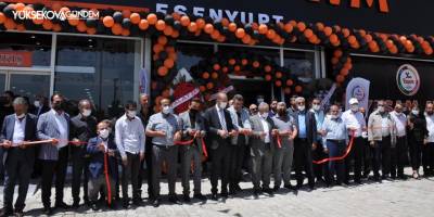 Yüksekova'da Yaşam AVM'nin yeni şubesi hizmete açıldı