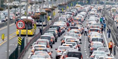 Trafiğe kaydı yapılan taşıt sayısı yüzde 25 azaldı