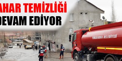 Bahar temizliği devam ediyor