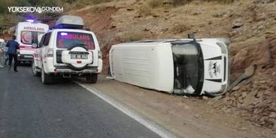 Derecik'te trafik kazası: 5 yaralı