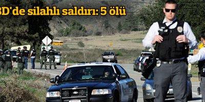 ABD'de silahlı saldırı: 5 ölü