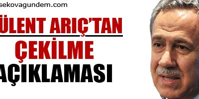 Bülent Arınç'tan 'çekilme' açıklaması