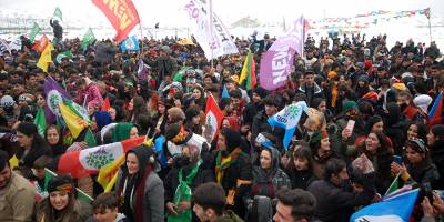 Yüksekova'da Newroz Kutlandı