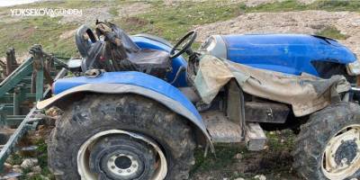 Şanlıurfa'da traktör devrildi: 1 ölü, 1 yaralı