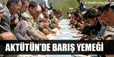 Aktütün'de çözüm havası