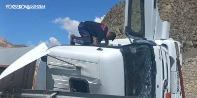 Gürpınar’da trafik kazası: 1 yaralı