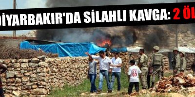 Diyarbakır'da silahlı kavga: 2 ölü