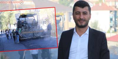 Yüksekova’da 40 yıllık yol asfaltlama sıkıntısı giderildi