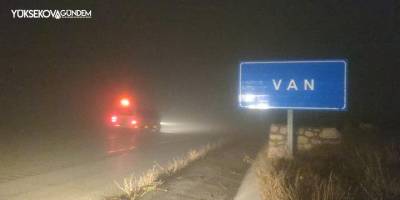 Kurubaş Geçidi'nde sis trafiği olumsuz etkiledi