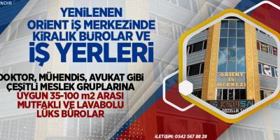 Yüksekova Orient İş Merkezi Yenilendi