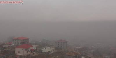 Yüksekova’da yoğun sis