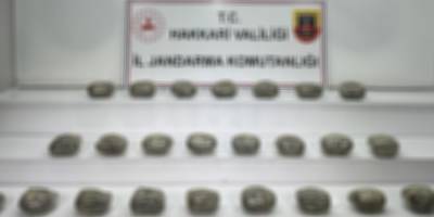 Araziye gizlenmiş 25 kilo eroin ele geçirildi